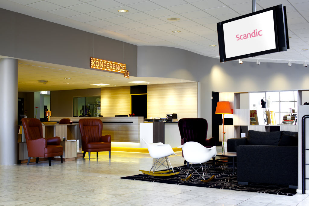 Foto: Mads Armgaard/ Graae/ Armgaard & Bangsbo Photography Scandic Kolding, lobby